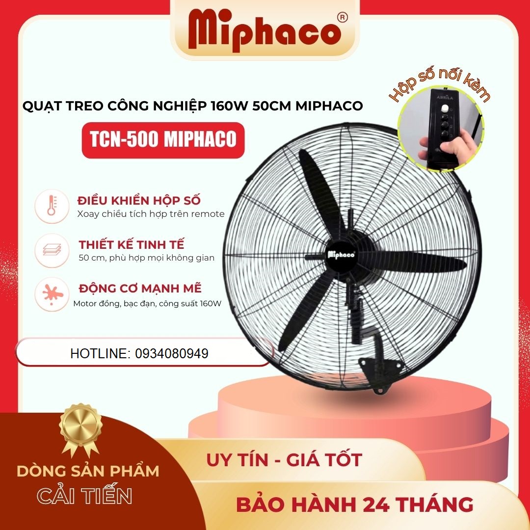 Quạt treo công nghiệp Miphaco TCN-500